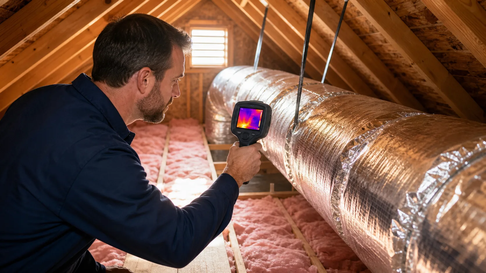 Questioning Air Duct Leak Detection vs. Extra Insulation in Lafayette