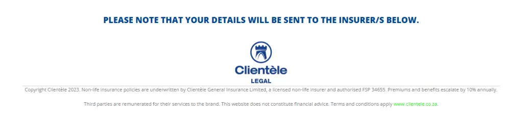 Terms and conditions for Clientèle Legal Business