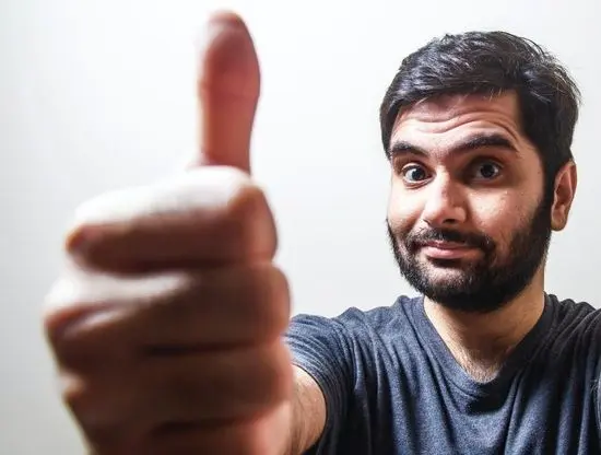 Man with a beard: One of millions of people who are experiencing the benefits of laser eye surgery (LASIK, LASEK & PRK)