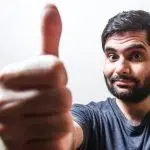 Man with a beard: One of millions of people who are experiencing the benefits of laser eye surgery (LASIK, LASEK & PRK)