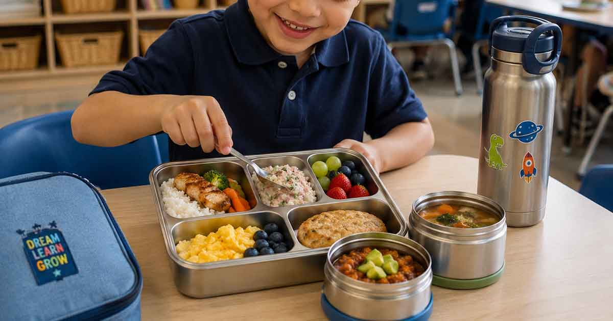 How to Pack a Cleaner School Lunch