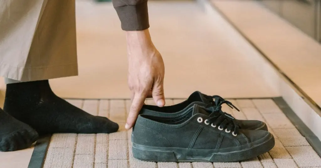 Why You Should Ask Everyone to Take Their Shoes Off Before Coming Inside