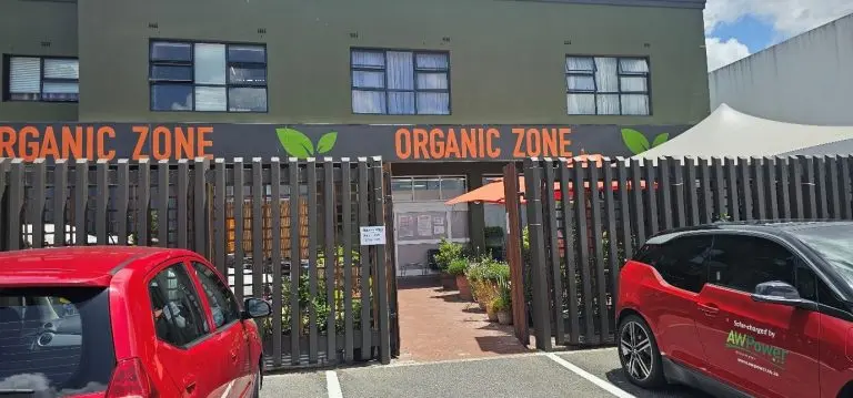 entrance to awpower's client - organic zone in cape town
