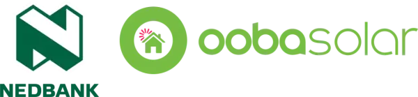 nedbank and oobasolar logos
