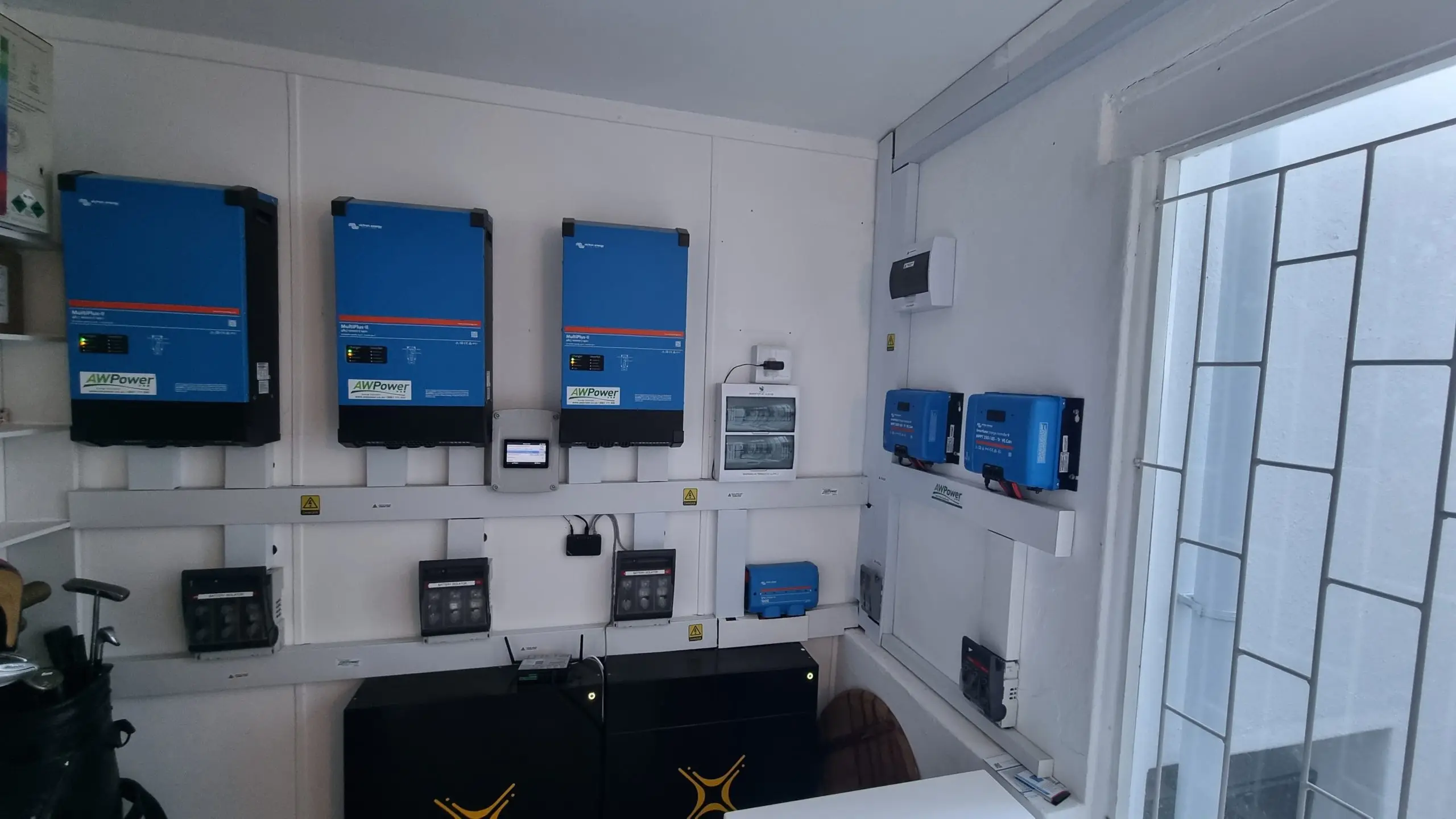 picture of well installed solar installation