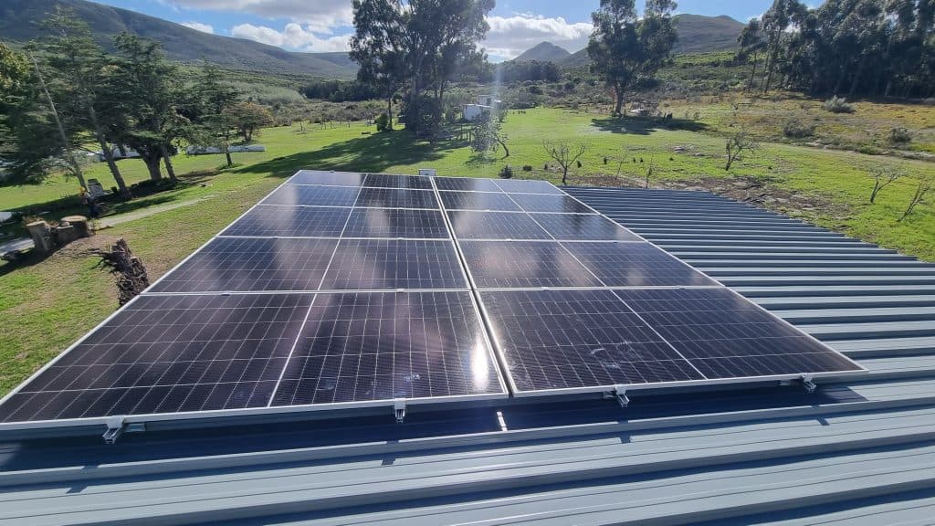 Solar installed panels