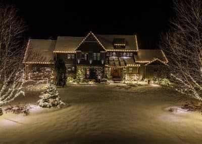 massive christmas display in saratoga springs