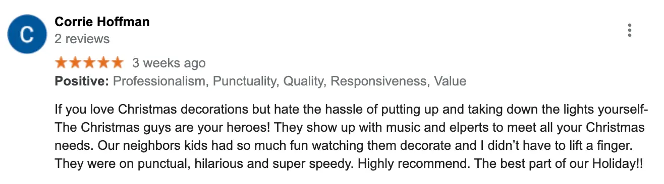 professional review of a decorator