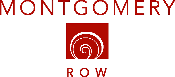 logo of montgomery row decorated by the christmas guys