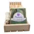 Botanical Soap Gift Box with handmade soaps and accessories