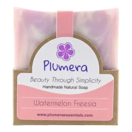Watermelon Freesia Natural Soap product photo, image 2
