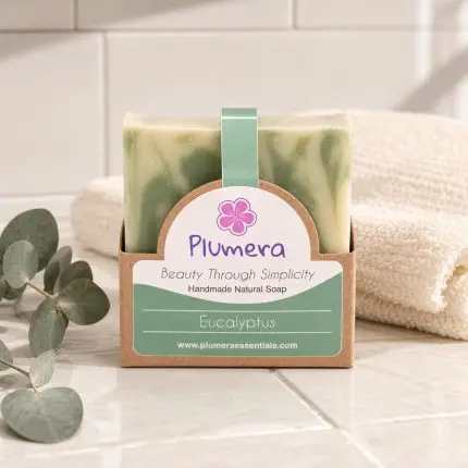 Eucalyptus natural soap by Plumera Essentials