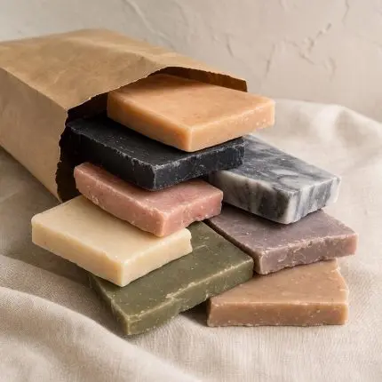 Soap Scraps Bundle ten ounce assortment by Plumera Essentials