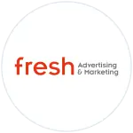 Flock client Fresh Advertising and Marketing company logo