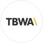 Flock client TBWA company logo