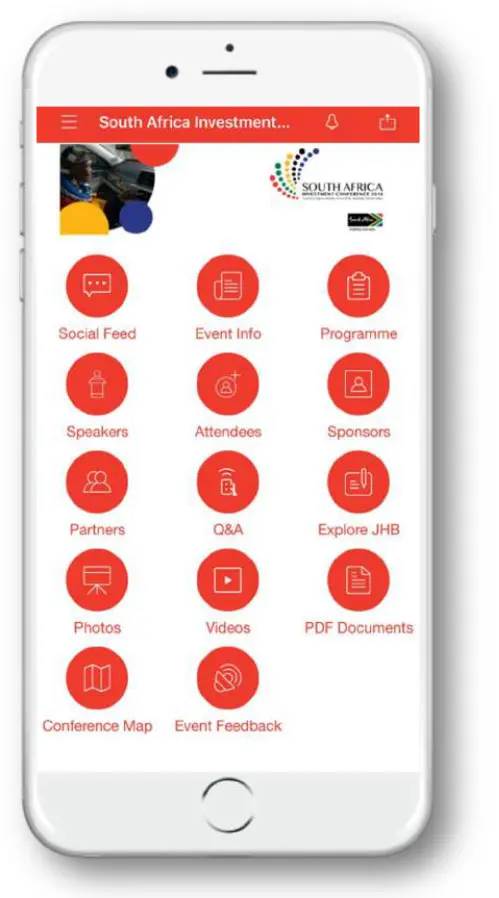 Flock Eventing Platform - South African Investment conference