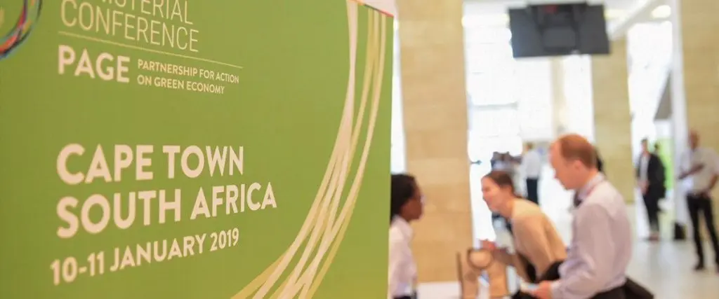 A green paperless event PAGE Ministerial Conference