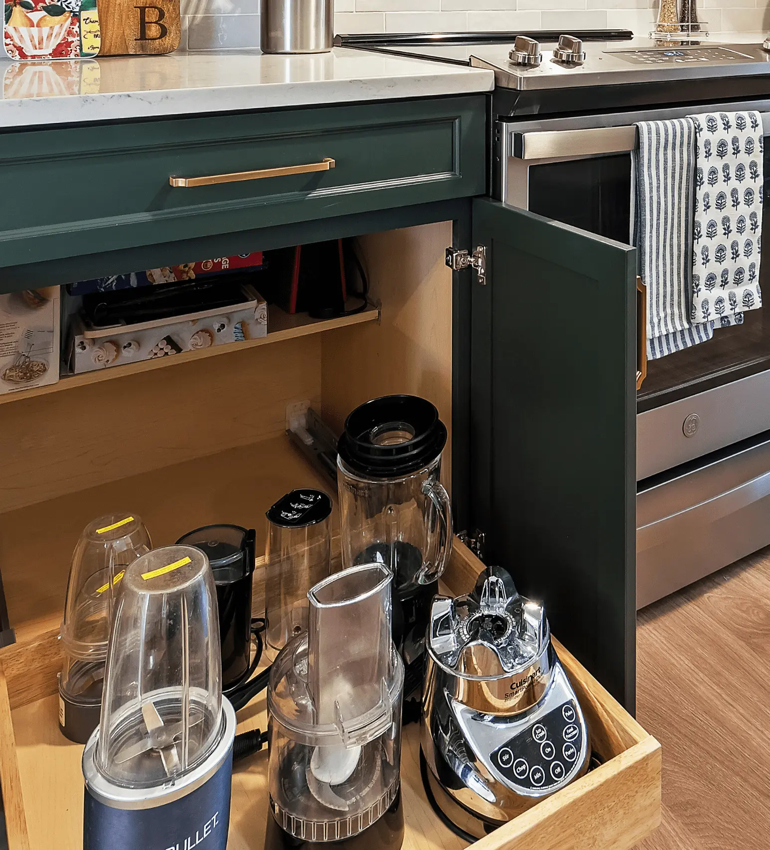 Custom Small Appliance Drawer
