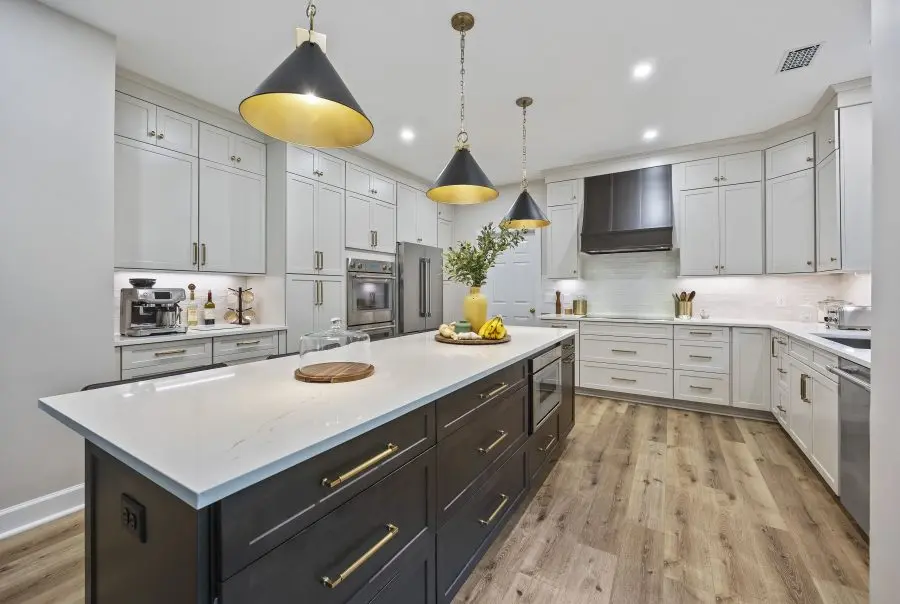 Two Toned Kitchen Remodel Savannah