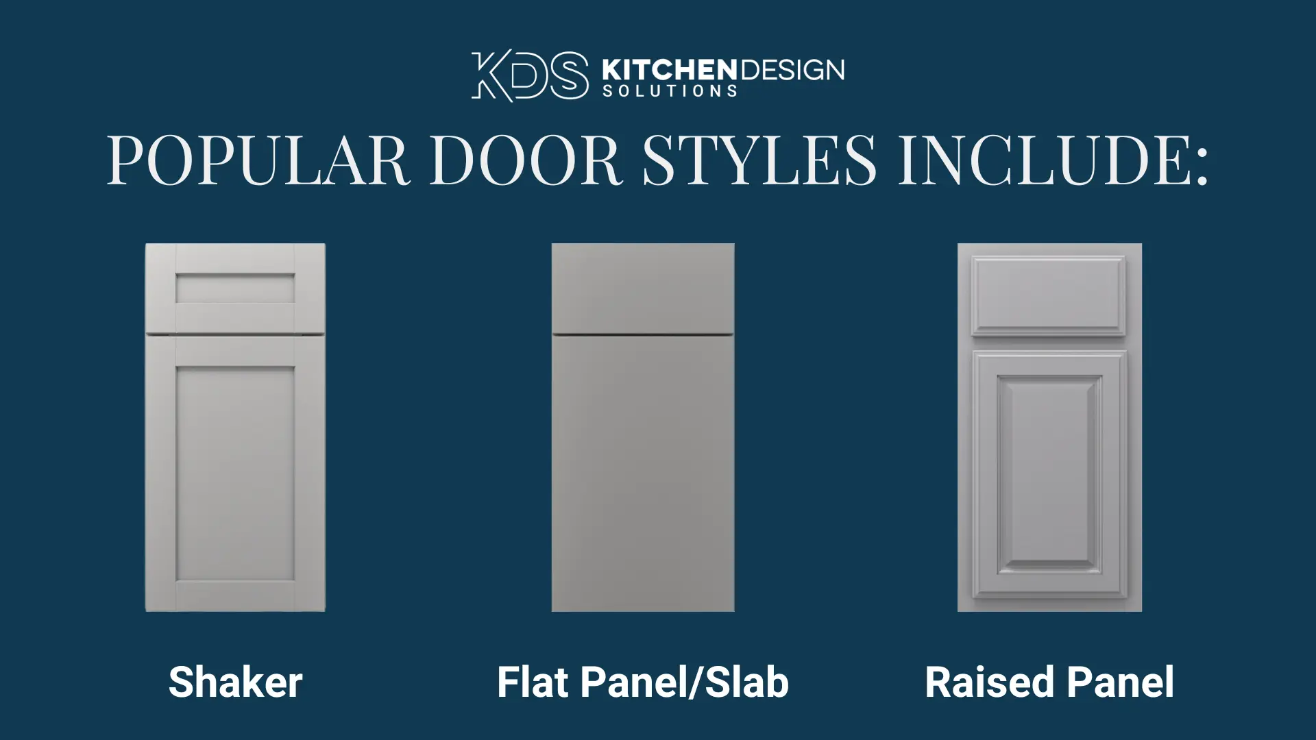 Popular Kitchen Cabinetry Door Styles