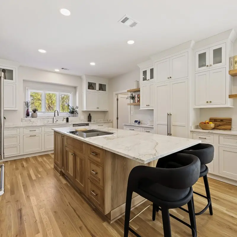 large eat in kitchen island