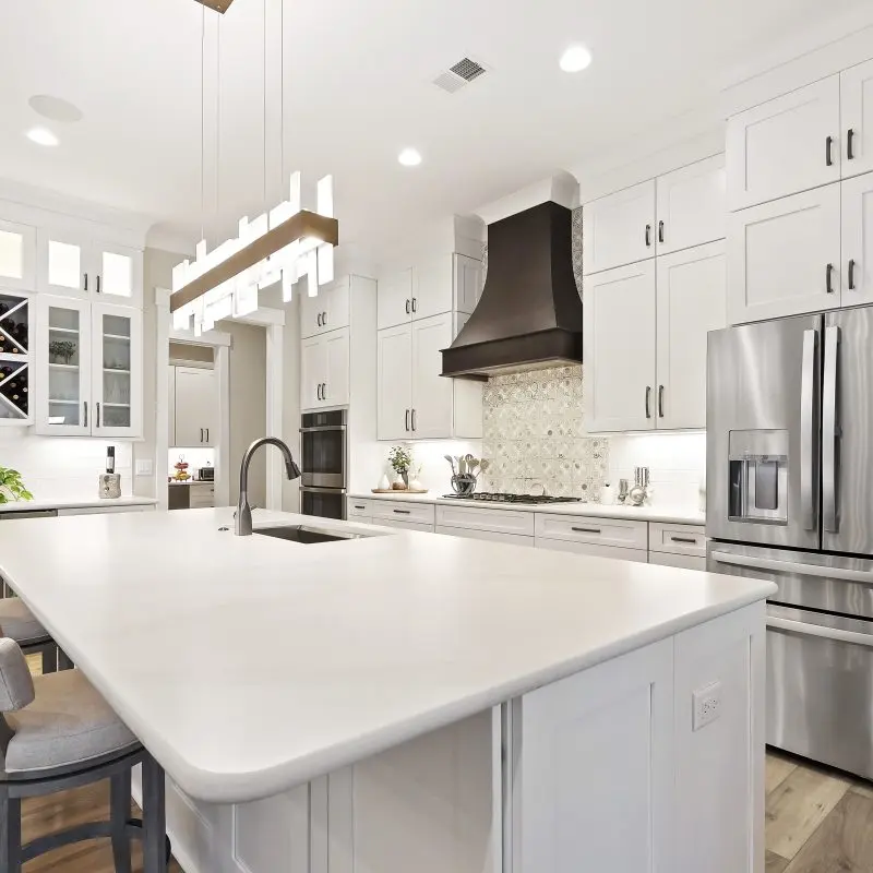 custom kitchen with large island buffton SC