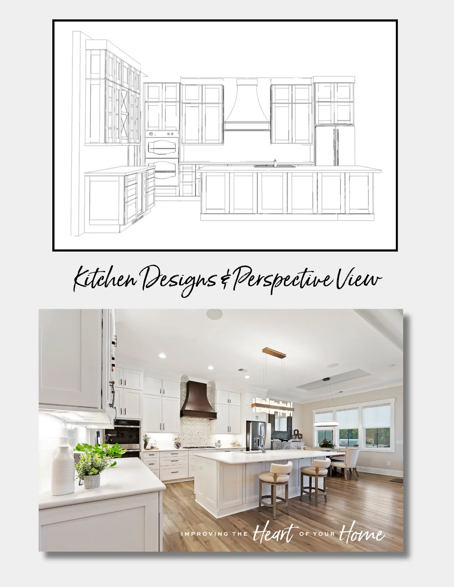 custom kitchen design and cabinetry solution