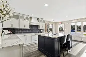 Luxury Kitchen Remodeling Showroom Entry Corner