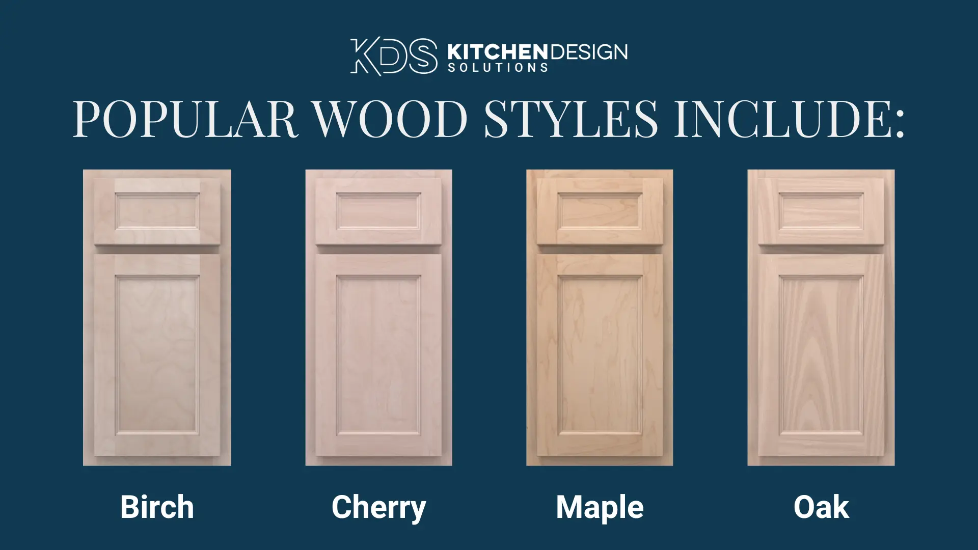 Popular Kitchen Cabinetry Wood Styles