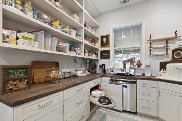 Custom walk-in kitchen pantry remodel richmond, ga