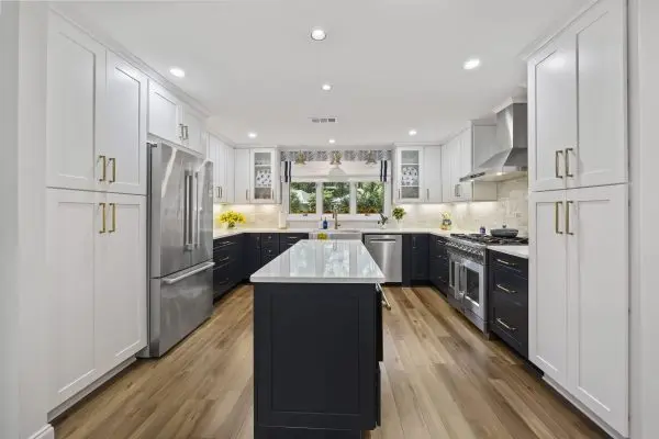 U Shaped Kitchen Remodel