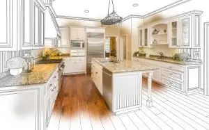 kitchen remodeling drawing