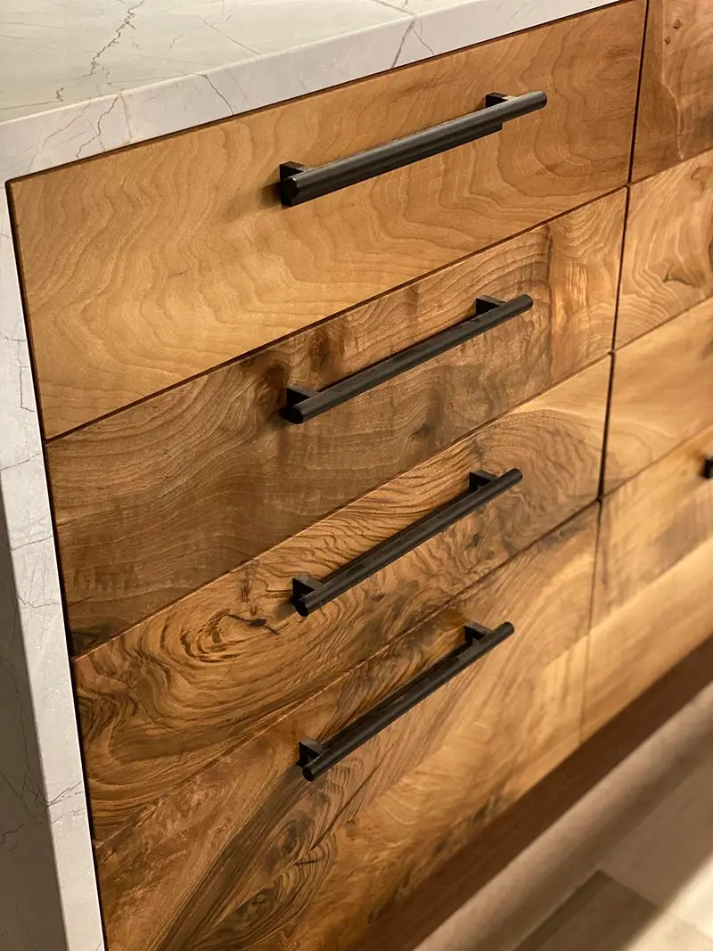 cabinet draws with handles