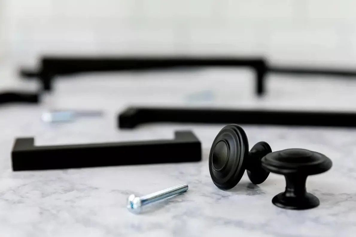 selection of cabinet hardware