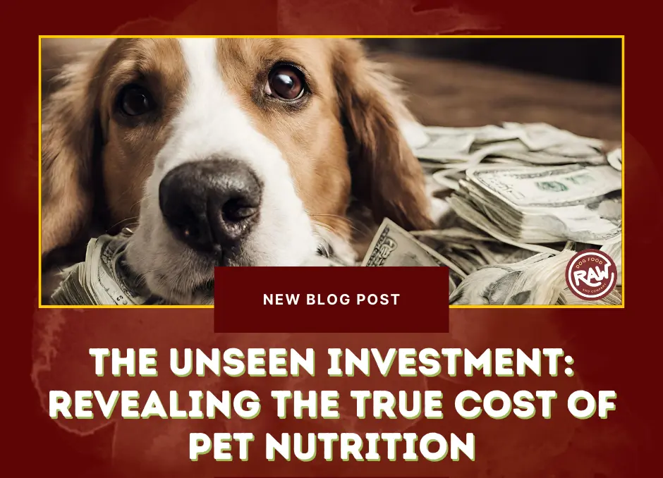 The Unseen Investment- Revealing the True Cost of Pet Nutrition
