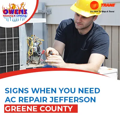 Ac Repair Service In Jefferson Green County IA