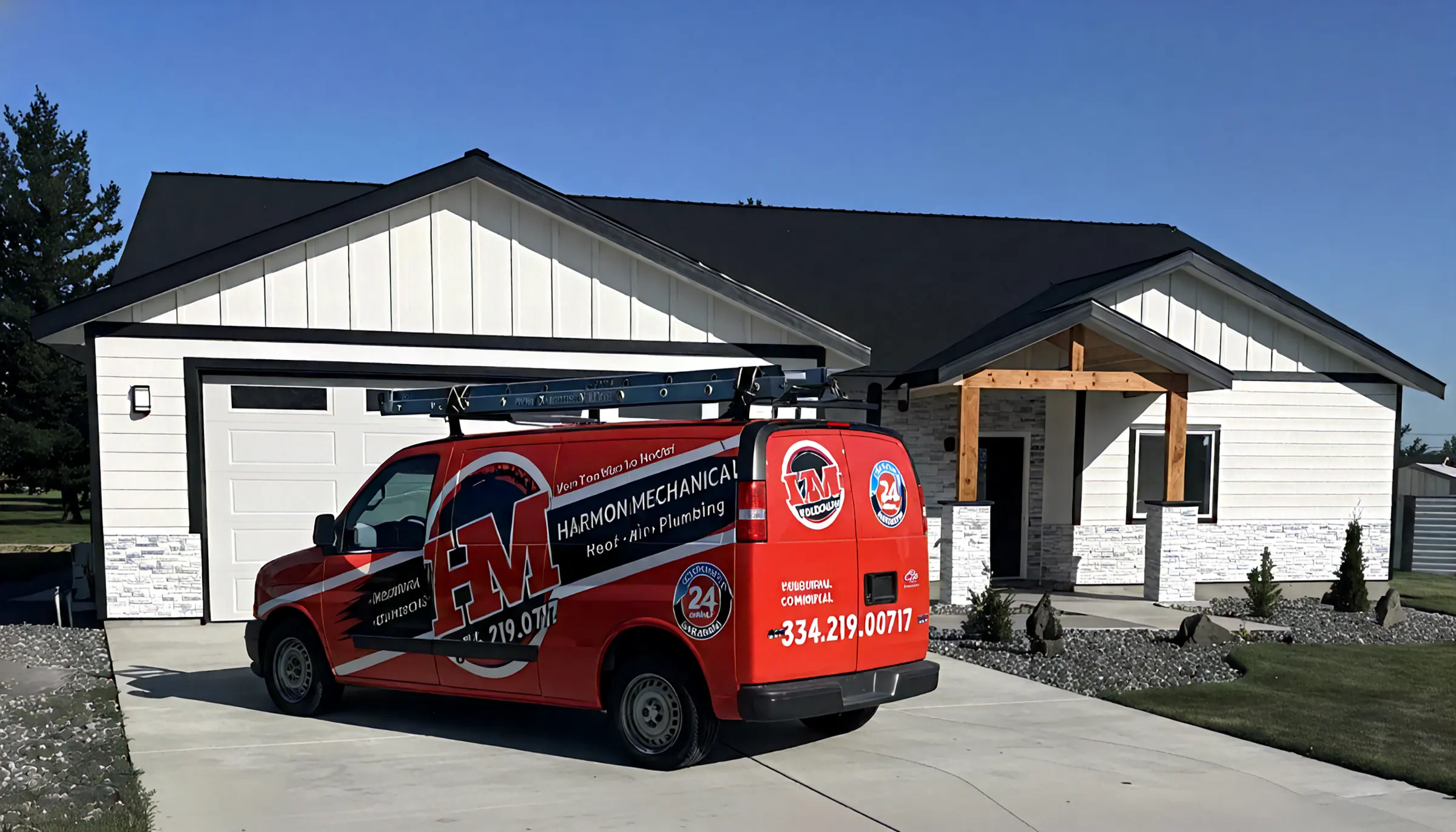 harmon van - Harmon Mechanical plumbing and HVAC experts in Auburn, AL