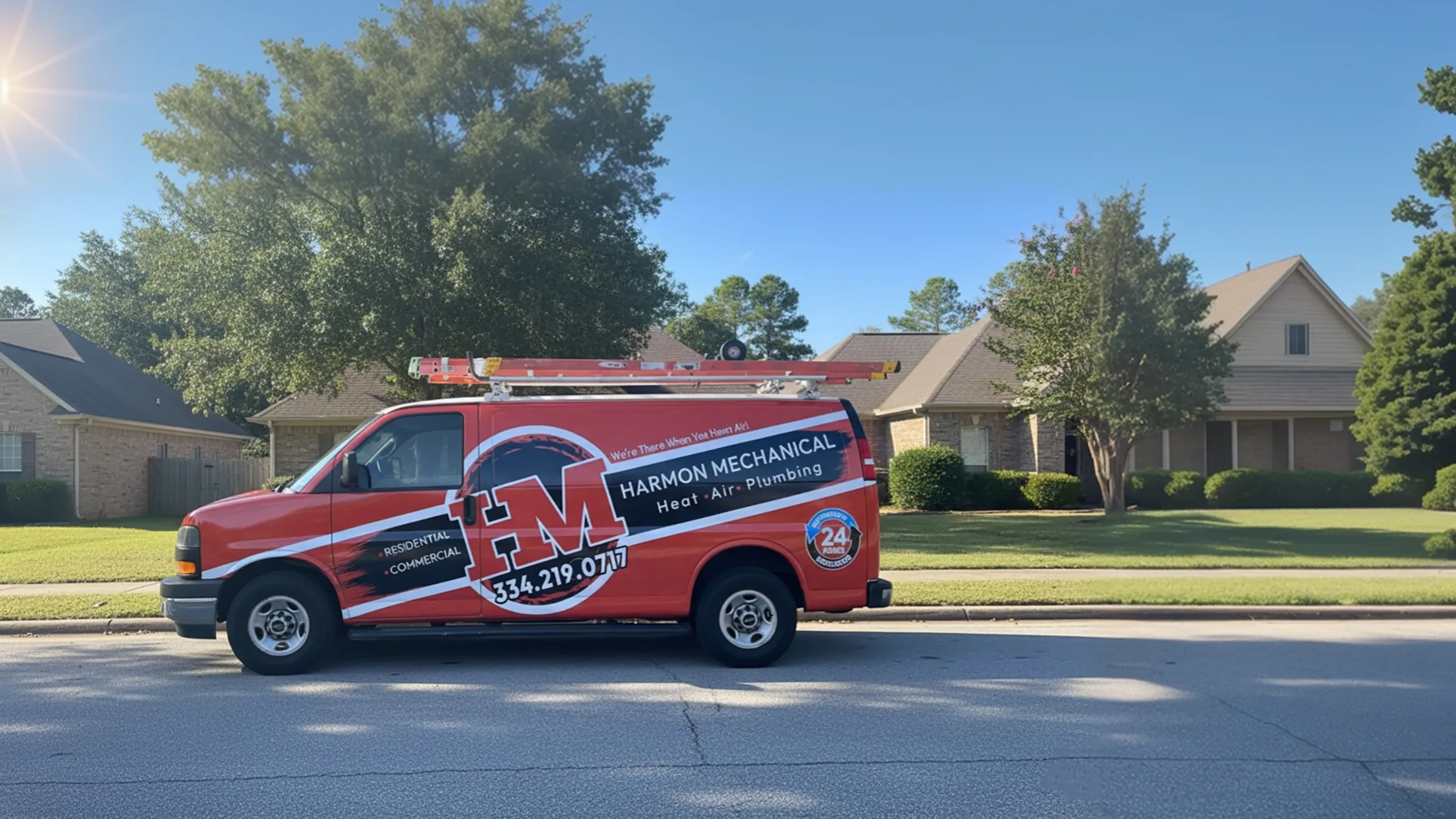 harmon van alburn for homes and businesses in Auburn, AL