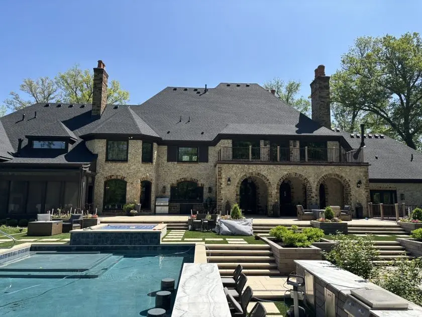 new residential roof replacement