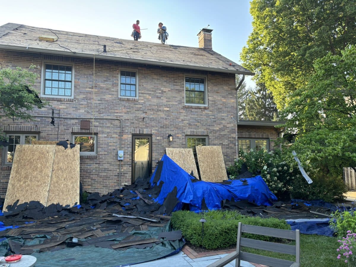 roofing warranty types shingles removed from roof