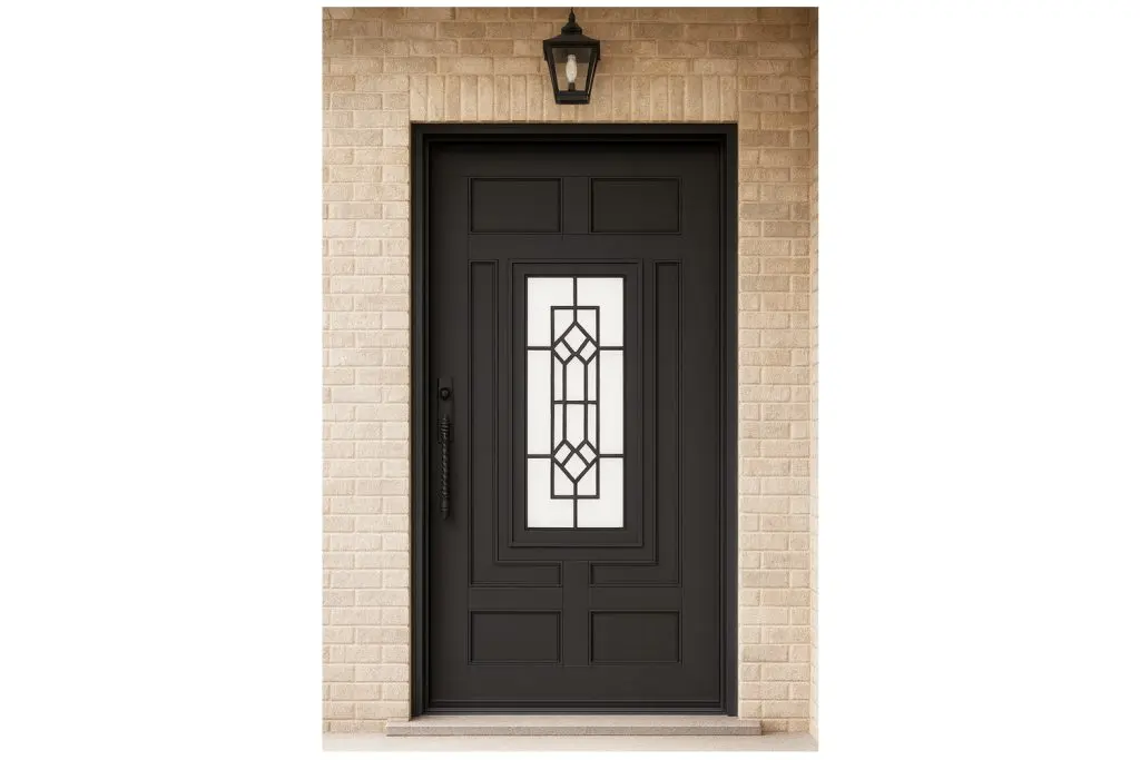 Nova Royal Series Wrought Iron Custom Exterior Door Style 091