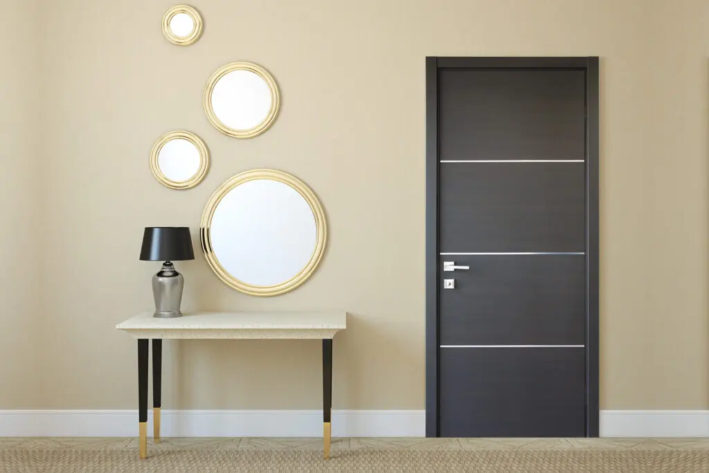 Nova HG-008 Japan Oak Laminated Modern Interior Door