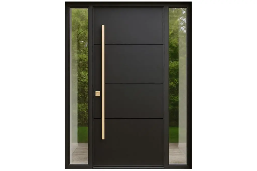 Nova Royal Series Wrought Iron Custom Exterior Door Style 237