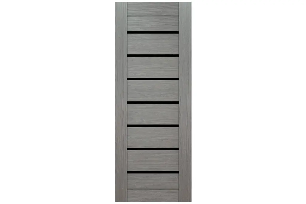 Domino 01 Wenge Modern Laminated Modern Interior Door - Slab
