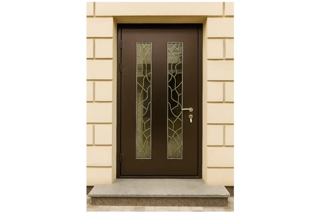 Nova Royal Series Wrought Iron Custom Exterior Door Style 307