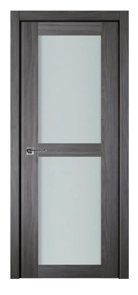 Nova Italia Vetro 2 Lite Swiss Elm Laminate Interior Door