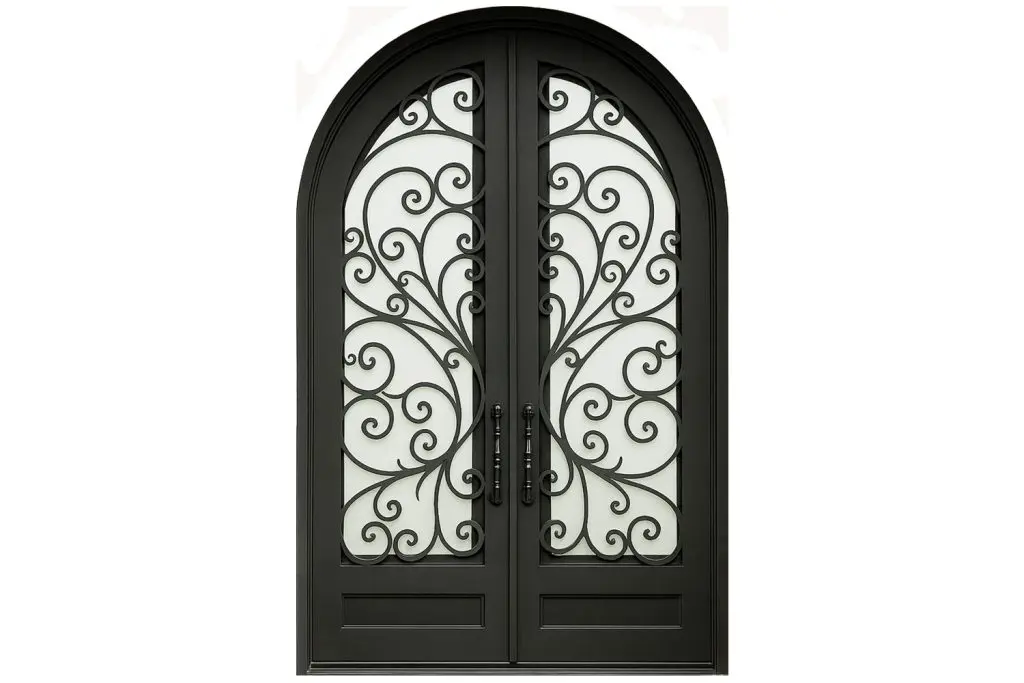 Nova Royal Series Wrought Iron Custom Exterior Door Style 360