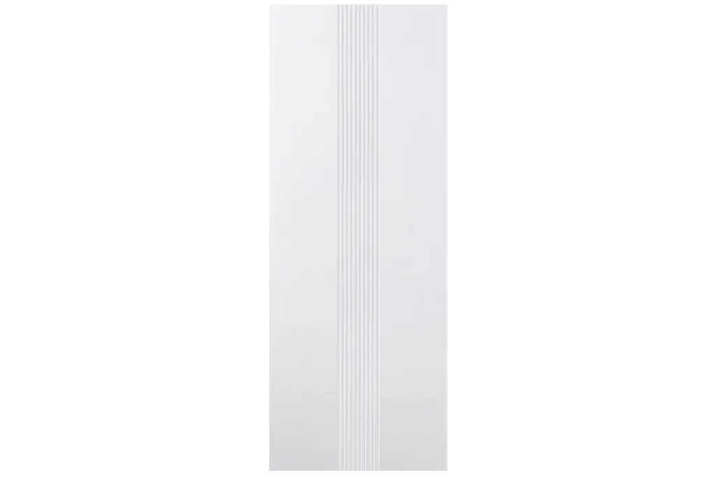 Nova M-34 Soft White Laminated Modern Interior Door - Slab