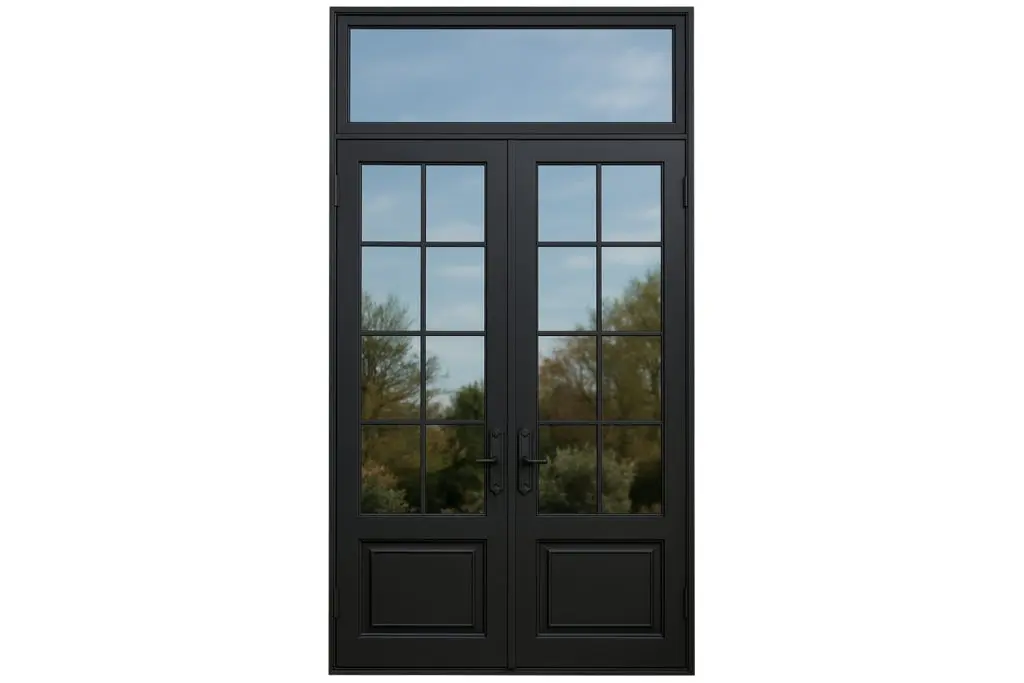 Nova Royal Series Wrought Iron Custom Exterior Door Style 063