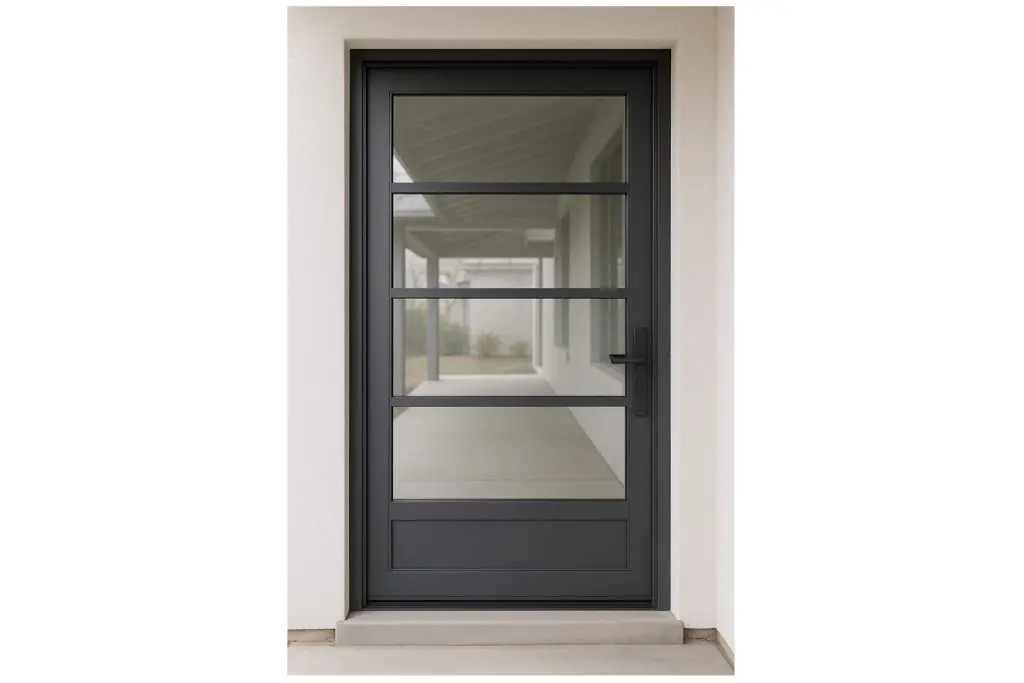 Nova Royal Series Wrought Iron Custom Exterior Door Style 269